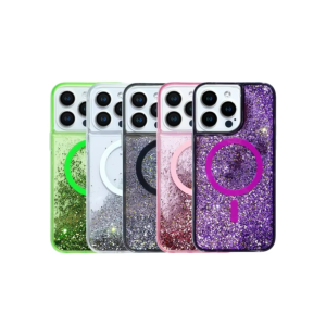 Customize Your Luxury Water Glitter Quicksand Epoxy Bling Crystal Phone Case