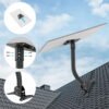 Adjustable Starlink Gen 3 V3 V4 Mount Kit - Stainless Steel Pipe Adapter for Wall, Roof & Flat Pole - image 4