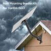 Adjustable Starlink Gen 3 V3 V4 Mount Kit - Stainless Steel Pipe Adapter for Wall, Roof & Flat Pole - image 5