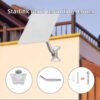Starlink Gen 3 Long Wall Mount: Heavy Duty Roof Pipe Adapter & V3 Satellite Dish Mounting Bracket - image 1