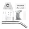 Starlink Gen 3 Long Wall Mount: Heavy Duty Roof Pipe Adapter & V3 Satellite Dish Mounting Bracket - image 2