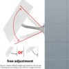 Starlink Gen 3 Long Wall Mount: Heavy Duty Roof Pipe Adapter & V3 Satellite Dish Mounting Bracket - image 4