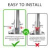 Starlink Gen 3 Long Wall Mount: Heavy Duty Roof Pipe Adapter & V3 Satellite Dish Mounting Bracket - image 5
