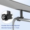Starlink Mini Gen 3 V3 V4 Mount: Aluminum Alloy Car RV Yacht Pipe Adapter with Adjustable Bracket - image 3